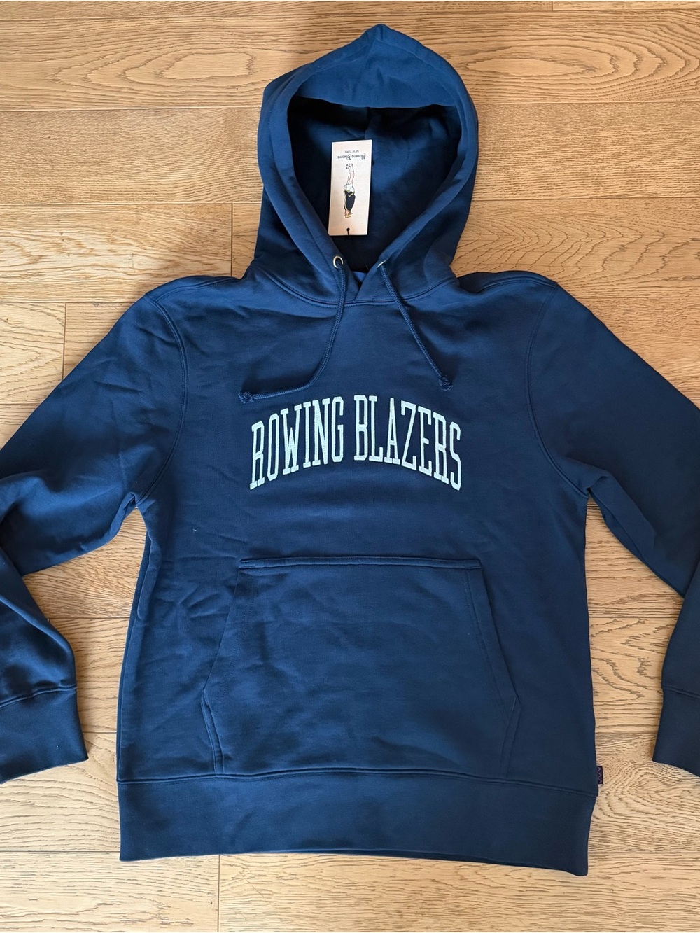 Rowing Blazers French Terry Hoodie Sweatshirt Embroidery Logo Preppy Ivy Style